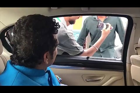 Screenshot of the video