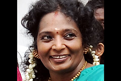 BJP state President Tamilisai Soundararajan