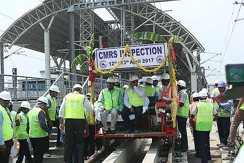 A team led by CMRS concluded a three-day inspection
