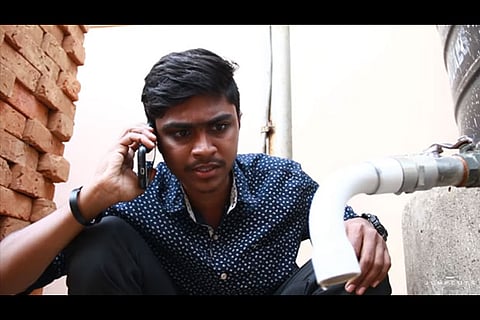 A screen shot from the video