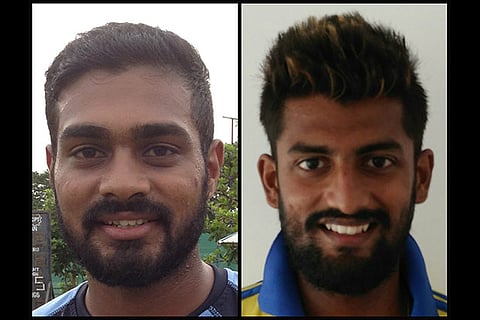 Chaturved (left) and Vignesh