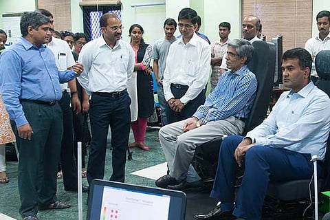 Professor Venkatesh Balasubramanian explains the functioning of Intelliseat