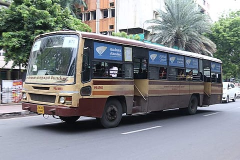 File photo of a MTC bus in Chennai