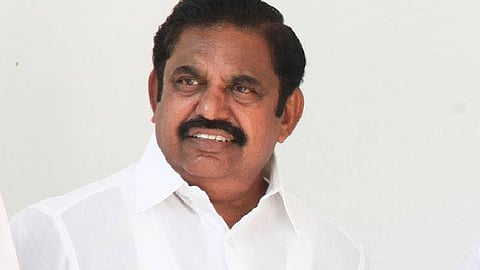 AIADMK general secretary Edappadi K Palanisamy