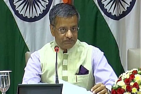 External Affairs Ministry Spokesperson Gopal Baglay