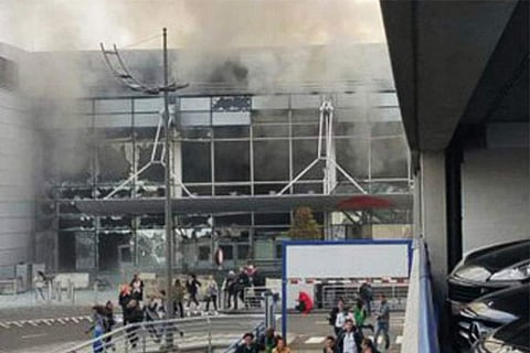 File photo of Brussels attack