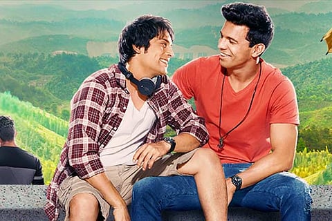 The poster of the web-series Romil and Jugal