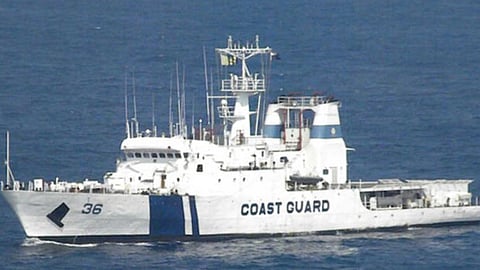 File photo of Indian Coast Guard ship