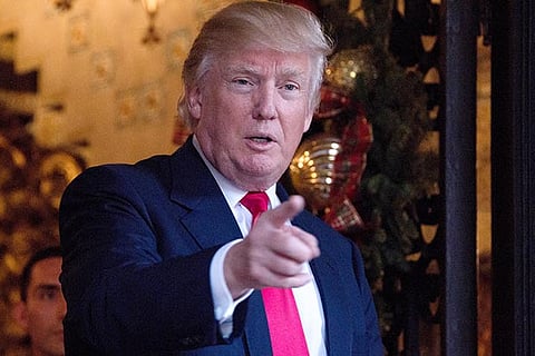 US President Donald Trump