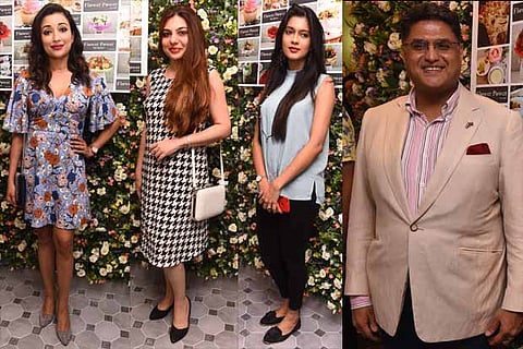 (L to R) Talween, Sejal Shah, Vaishali and Bharath Joshi