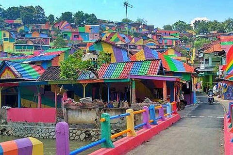 Famous after its ?rainbow? makeover, village is now trending on Instagram