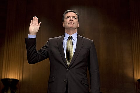 Sacked FBI Director James Comey
