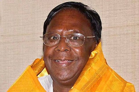 Puducherry Chief Minister V Narayanasamy