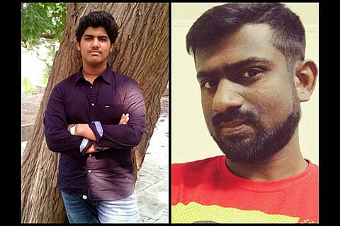 Pratap (Left) and Marshall A.Silva (Right)