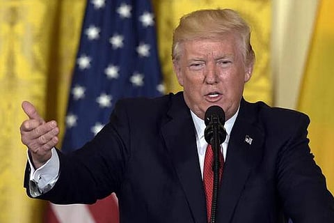 US President Donald Trump