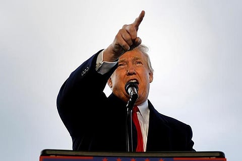 US President Donald Trump