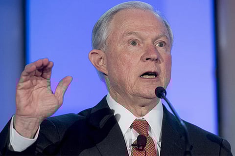 US Attorney General Jeff Sessions