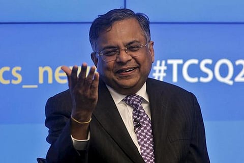 TCS chairman N Chandrasekaran