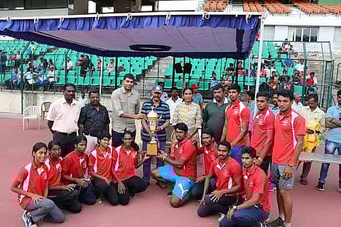 St Joseph?s Academy, overall winners of the TN State athletic meet