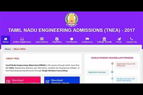 TNEA opens B Arch course online application