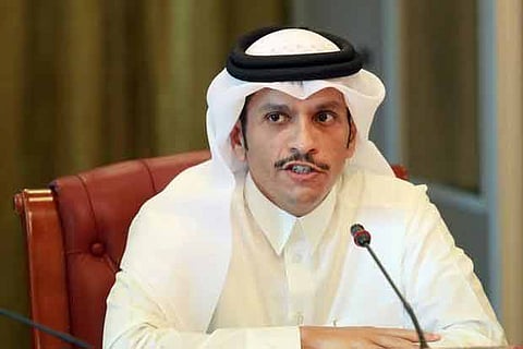 Qatar's foreign minister Sheikh Mohammed bin Abdulrahman al-Thani .(Photo : Reuters)