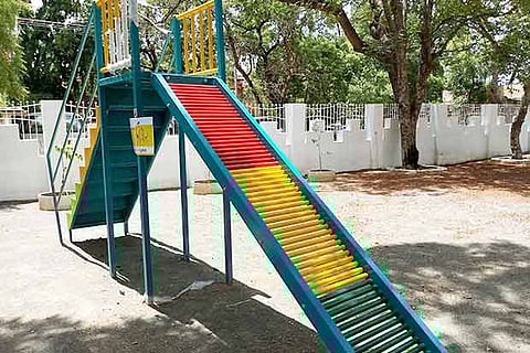 The park  that was opened by Minister Sellur K Raju
