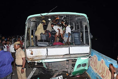 Poor condition of government buses gives jitters to crew