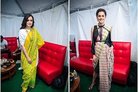 Dia Mirza and Taapsee Pannu