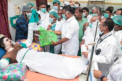 Kodungaiyur fire accident, Medical College Hospital