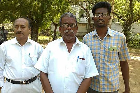 Farmers leader P Ayyakannu in Tiruchy