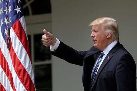 US President Donald Trump