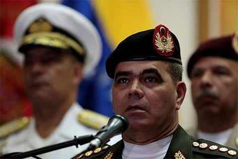Venezuela's Defense Minister Vladimir Padrino
