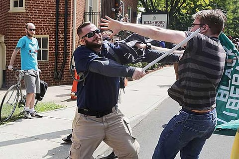 Three dead in white nationalist rally violence in Virginia