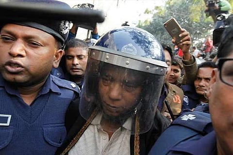 Politician Nur Hossain, the prime accused in the Narayanganj seven-murder case (Reuters File Photo)