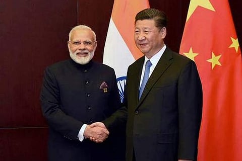 File photo of Prime Minister Narendra Modi and Chinese President Xi Jinping