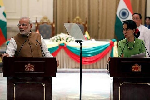 India signs 8 MoUs with Myanmar