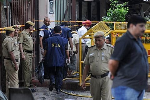 The NIA also raided the residence of prominent separatist Shia leader Aga Syed Hussain Badgami
