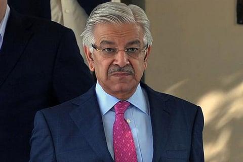 Pakistan's Foreign Minister Khawaja Asif