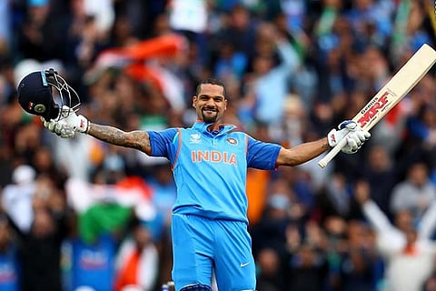 India opener Shikhar Dhawan
