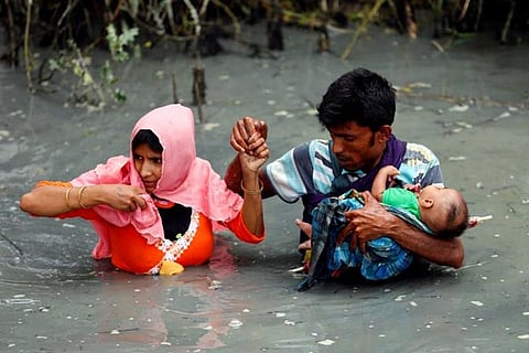 The figure rose 10,000 in 24 hours, indicating the Rohingya crisis remains acute