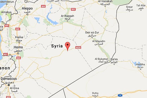 Map of Syria (Image: Google Maps)