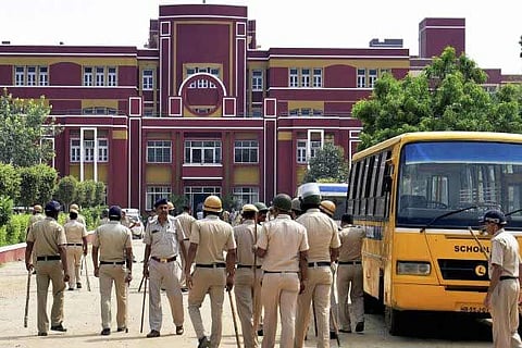 Ryan International School in Gurugram.