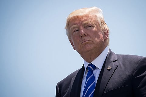 US President Donald Trump