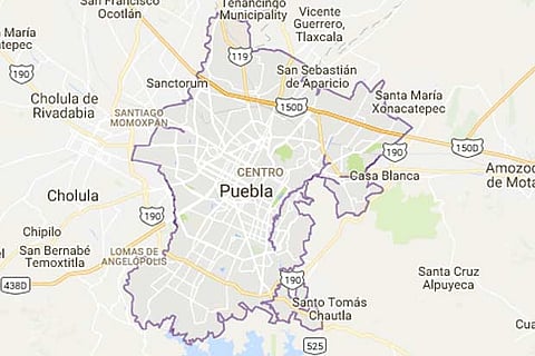 Puebla, Mexico (Image: Google Maps)