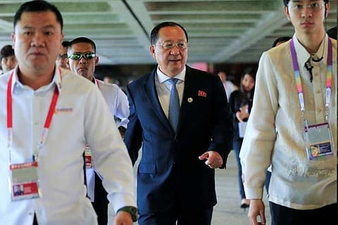 North Korean Foreign Minister Ri Yong-ho