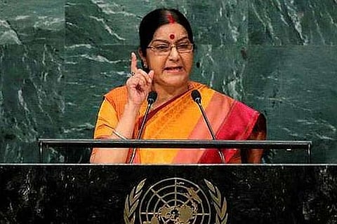 Sushma Swaraj.