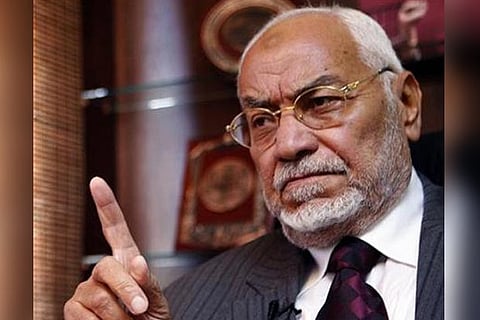 Mohamed Mahdi Akef, the leader of the Muslim Brotherhood, Egypt's largest opposition group
