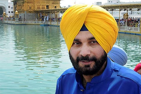 Punjab minister Navjot Singh Sidhu