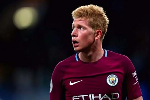 Manchester City's Kevin De Bruyne