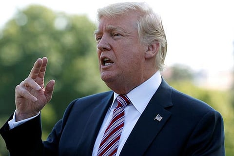 US President Donald Trump